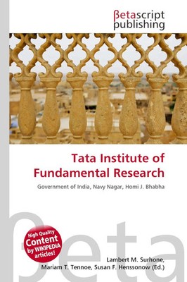 Lambert M. Surhone (u. a.) | Tata Institute of Fundamental Research | Buch