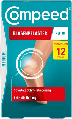Compeed Blasenpflaster Medium - Hydrokolloid-Pflaster - Mit Polsterung an Der Fe