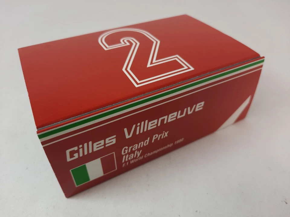 Brumm Ferrari 312 T5 #2 Gilles Villeneuve Imola 1980 crash 1/43 AS62 - Immagine 3 di 4