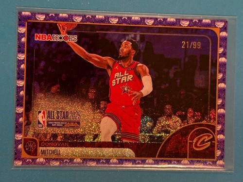Topps 2026 NBA Hoops NBA All-Star 2025 Donovan Mitchell Cavs #287 /99