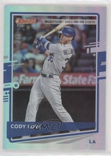 2020 Donruss Nickname Variation Milestone Stat Line /250 Cody Bellinger #84 o7m