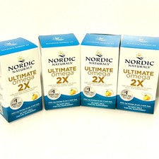 4x Nordic Naturals Ultimate Omega Soft Gels Fish Oil 240 Total Exp 2029