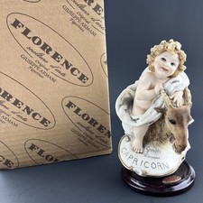 Giuseppe Armani Florence 7” Cherub figurine Capricorn #0669C Zodiac Italy w/ Box
