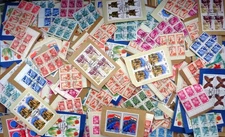 U.S.S.R. MIXED STAMPS on paper mixture/kiloware 1 lb. (454 grams) B5