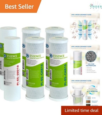 High Capacity 10in RO Pre-Filters Sediment Carbon for Reverse Osmosis Systems