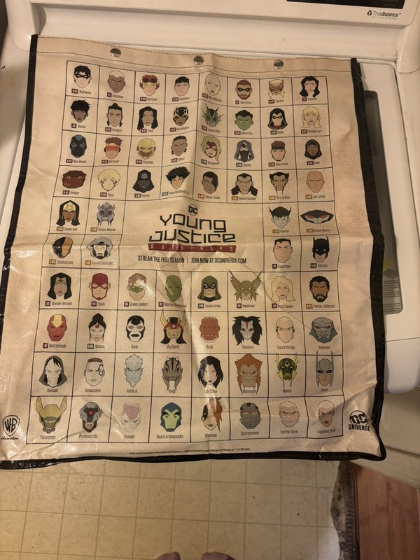 SDCC 2019 Young Justice DC Outsiders Swag Tote Bag San Diego Comic-Con Backpack