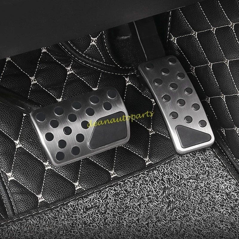 Steel Gas Brake Pedal Cover For Dodge Journey Jeep Compass Patriot Fiat Freemont - Imagem 2 de 4