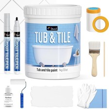 Kit de pintura para tinas, tinas y reacabados...