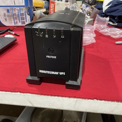Minuteman UPS Pro700E PN: 90000606 Power Supply 6 Power Outlets USB RS232