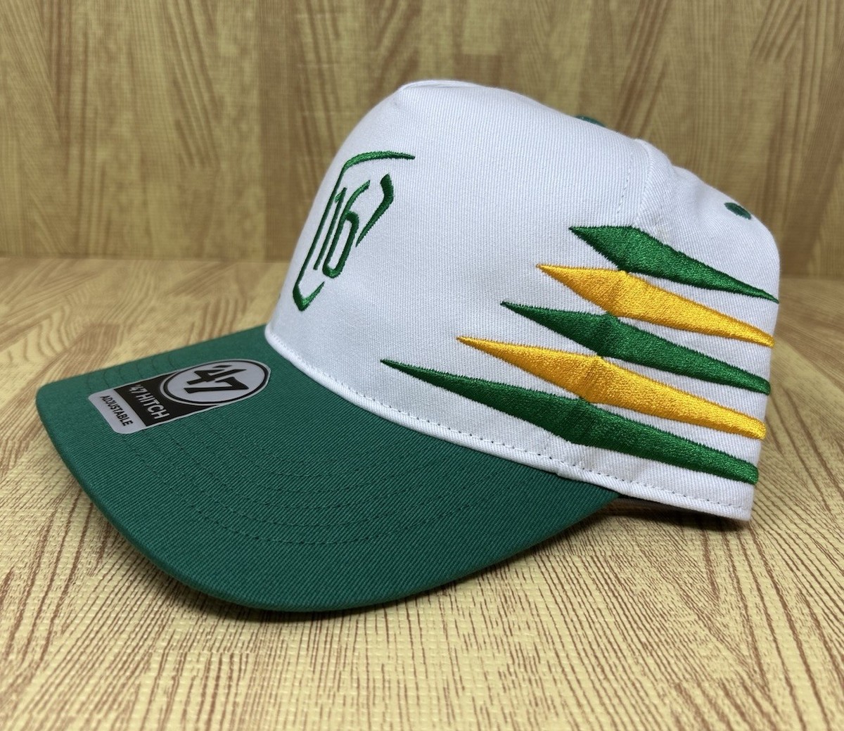 Waste Management WM Phoenix Open Golf Hat '47 Diamond Cut Hitch