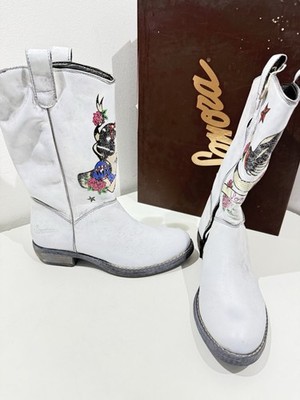 Sonora Stiefel ausgefallene, hochwertige Stiefel Mädchen Gr. 33 Schneewitchen