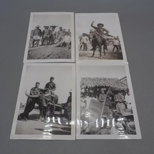 Black White Photograph WWII World War 2 Lot of 4 Old Photos