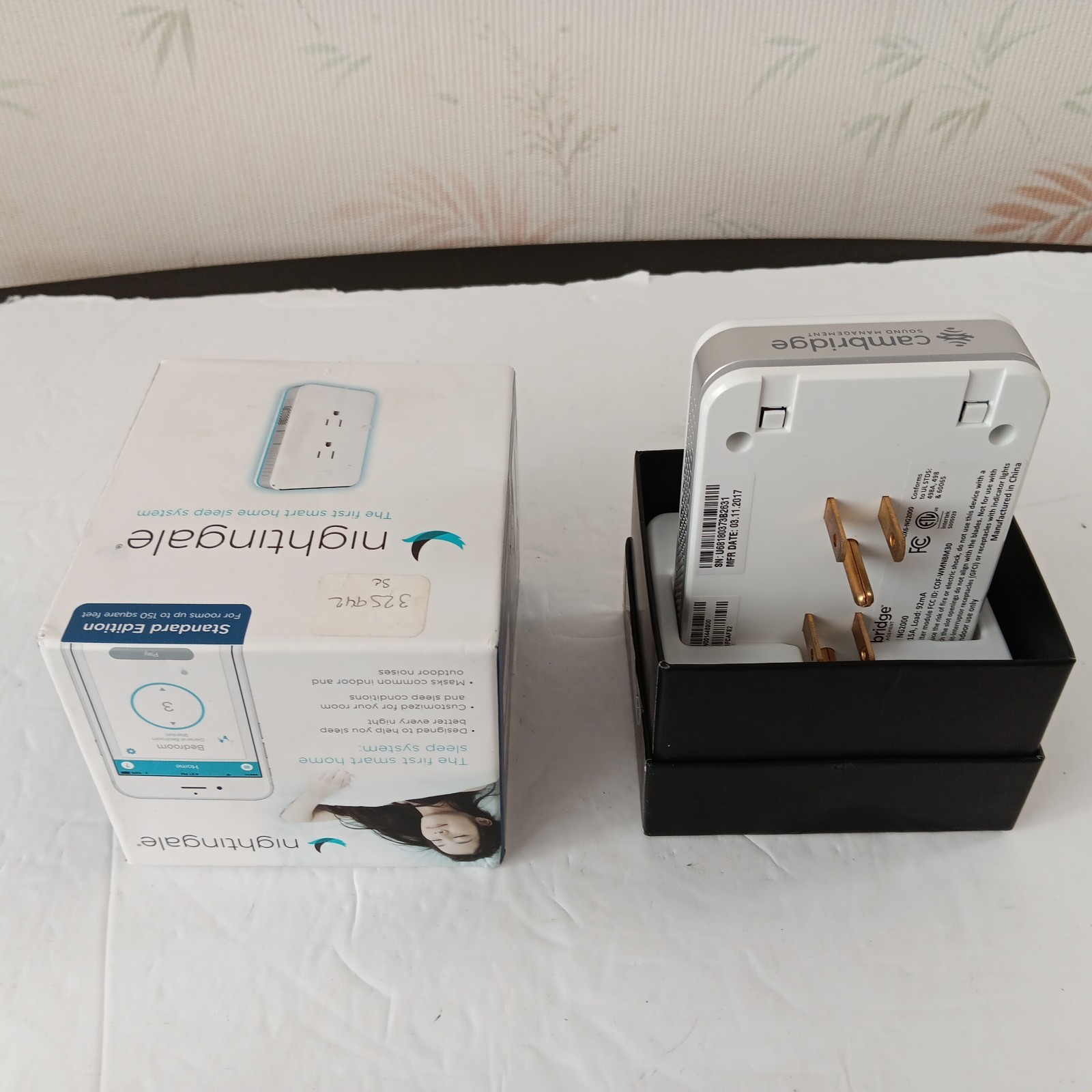 New/Open Box Nightingale NG 2000 Standard Edition Smart Home Sleep System