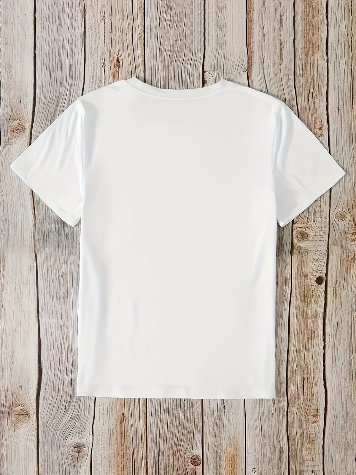 Women's Short-Sleeved Vintage Round-Neck T-Shirt Floral Heart Print Casual Tops♪ - Thumbnail 3