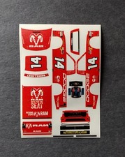 2026 Custom Mini Tyrrell 14 Ram Throwback 1/64 Peel  Stick Decals