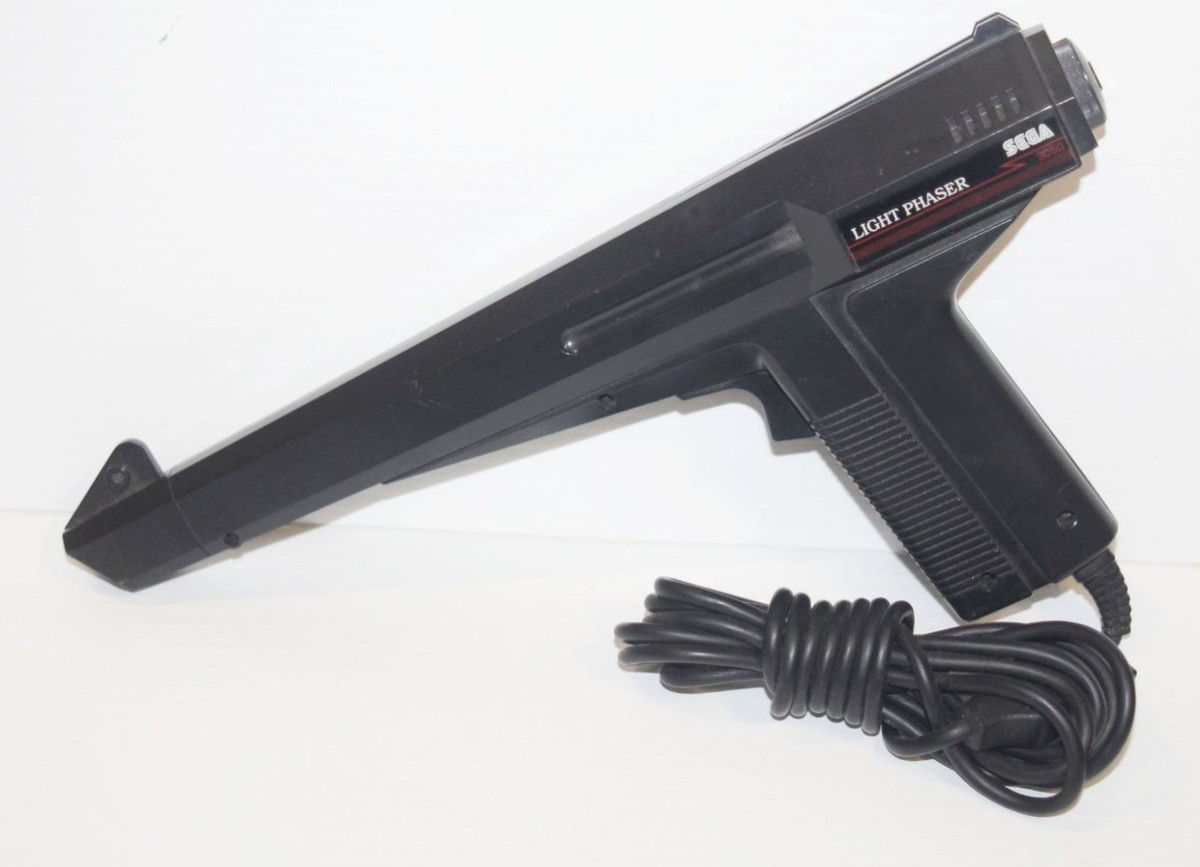 Sega Light Phaser (pistolet) Pour Sega Master System - EUR, Bon état (noir)