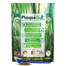450G PLAQUE OUT Dogs and Cats Pouch Plaque Off Dogs Bad Breath Tartar Removal