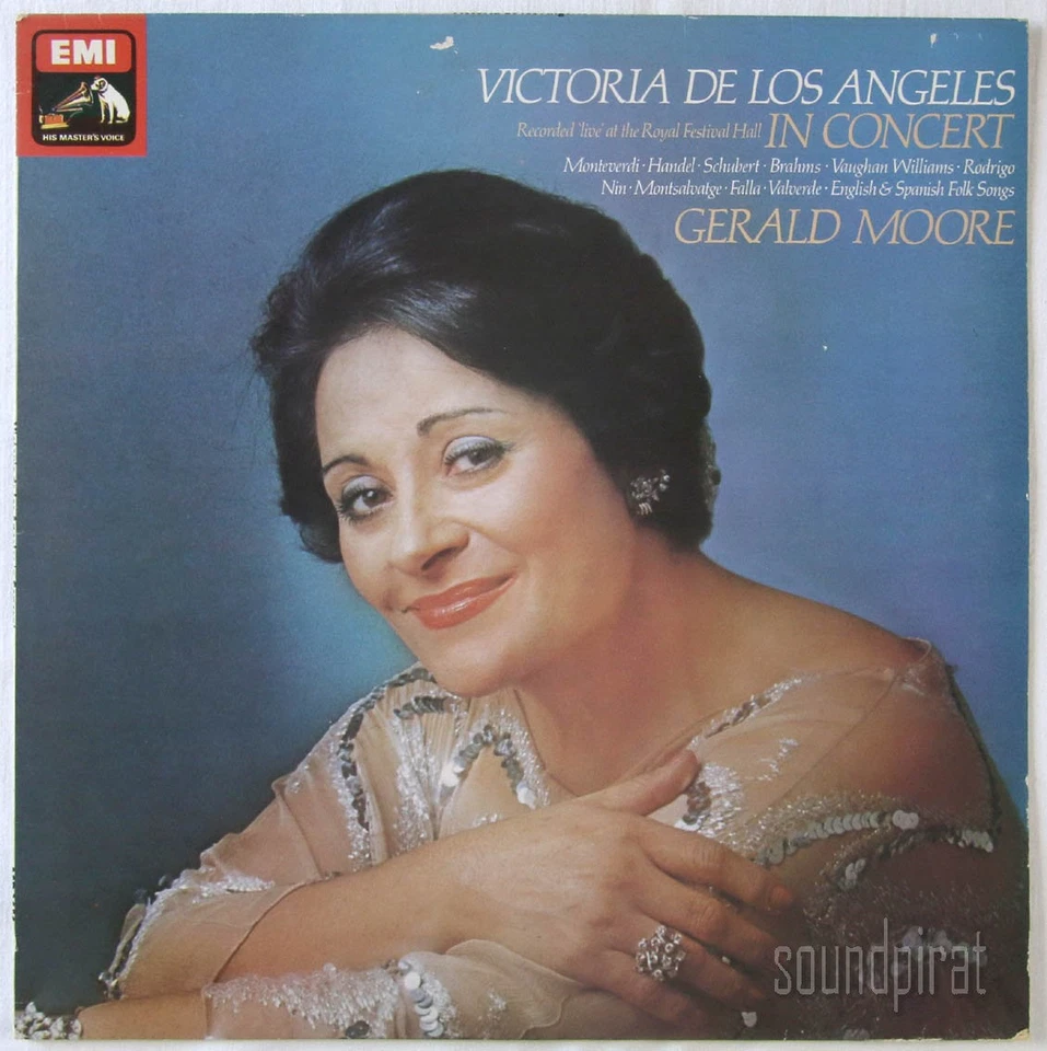 HMV UK ED.1 ASD 3656 VICTORIA DE LOS ANGELES iIN CONCERT AS NEW - Image 2 of 4
