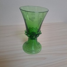 💚1 x Vintage Green Glass