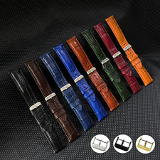 Crocodile Leather Watch Band Men Genuine Crocodile Watch Strap Quick Release