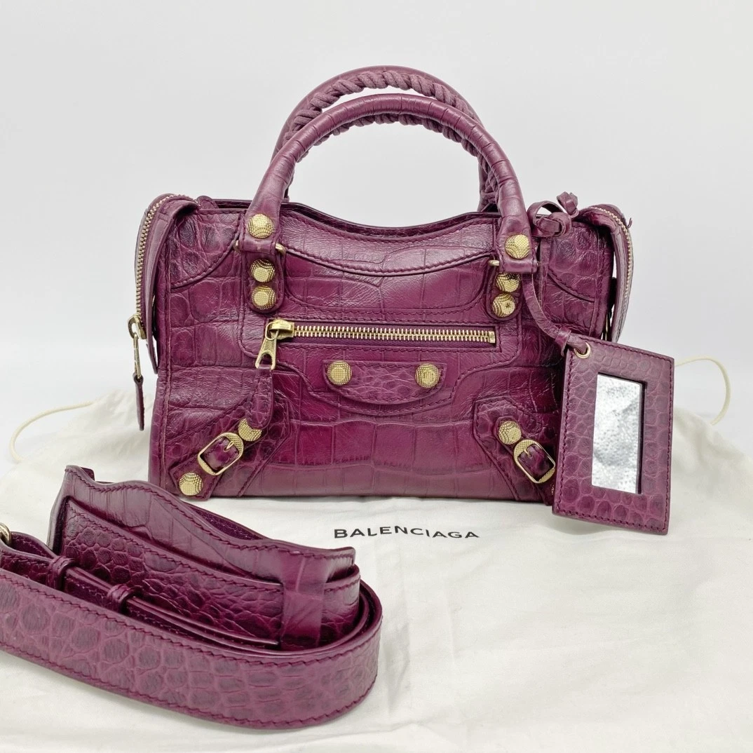 Balenciaga Purple Bags & Handbags for Women for sale | eBay