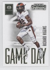 2016 Panini Contenders Draft Picks Game Day Tickets Rashard Higgins #19 m2c