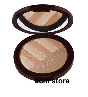 SEPHORA BRONZER SHIMMER - Irisierendes Bräunungspulver 01 AMBER GLOW /EBWX