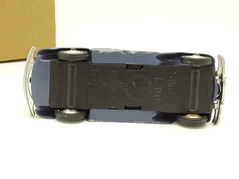 Norev Plastic SB 1/43 - Simca 1200 No. 23 - Image 3 of 3