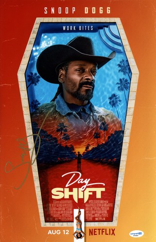 Snoop Dogg Signed Autographed 11x17 Photo Day Shift Big John Elliott ACOA