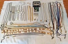 VINTAGE LOT COSTUME JEWELRY-50 PIECES INCLUDING NECKLACES, EARRINGS & RINGS!