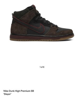 Size 11 - Nike Dunk Premium SB High Slayer for sale online | eBay