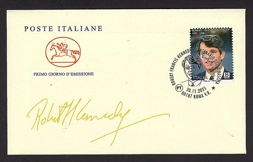 Italy 2025 : Robert Francis Kennedy - FDC "Cavallino" / 1st day of issue