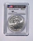 2015 Silver Eagle MS70 First Strike John Mercanti Signed