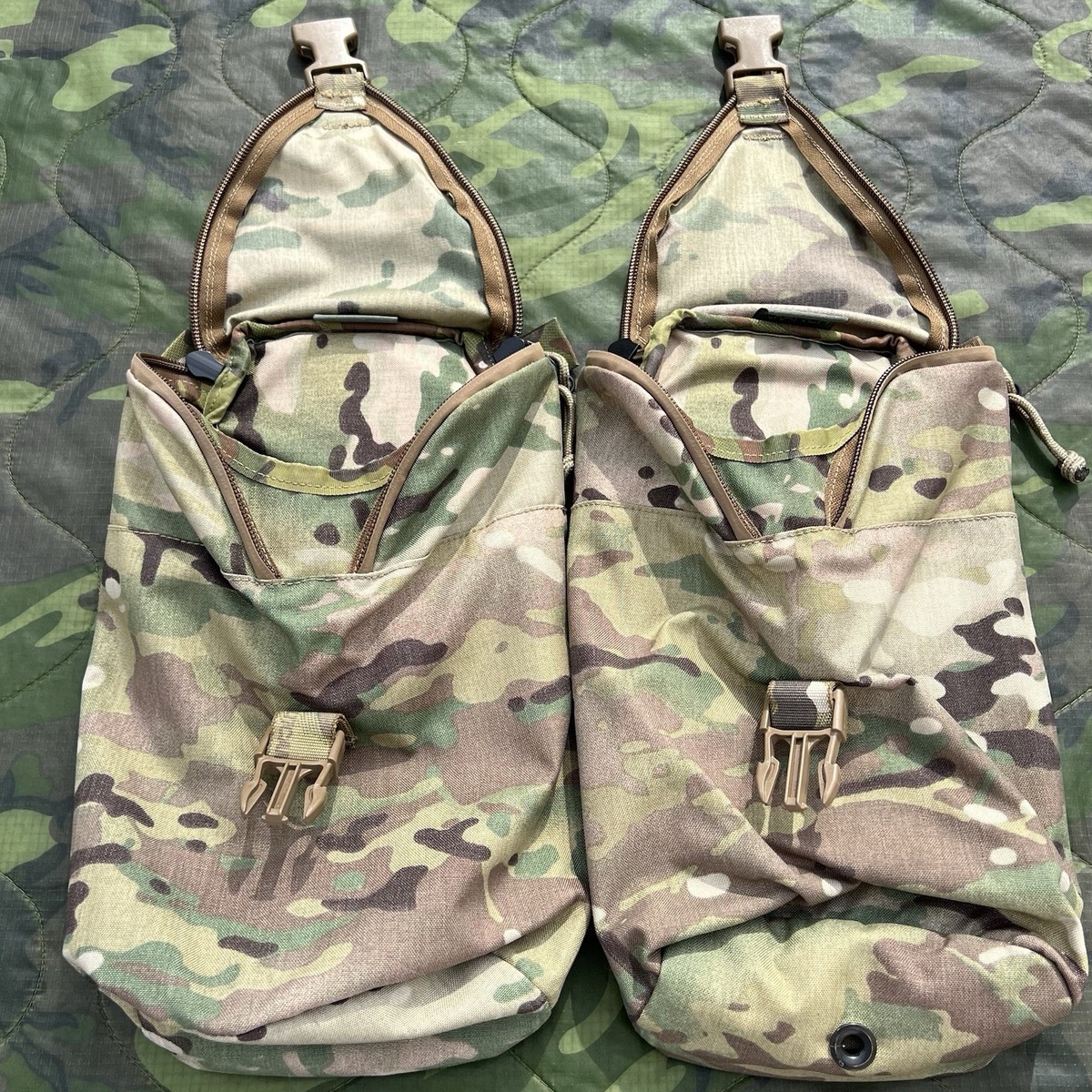 Mystery Ranch Rip Zip MOLLE Sustainment Pouches x2 Multicam SOCOM