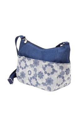 Okayama Denim Margaret Shoulder Bag Light Blue Made in Japan