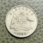 1958 Australia Sixpence — photo from another recent sale