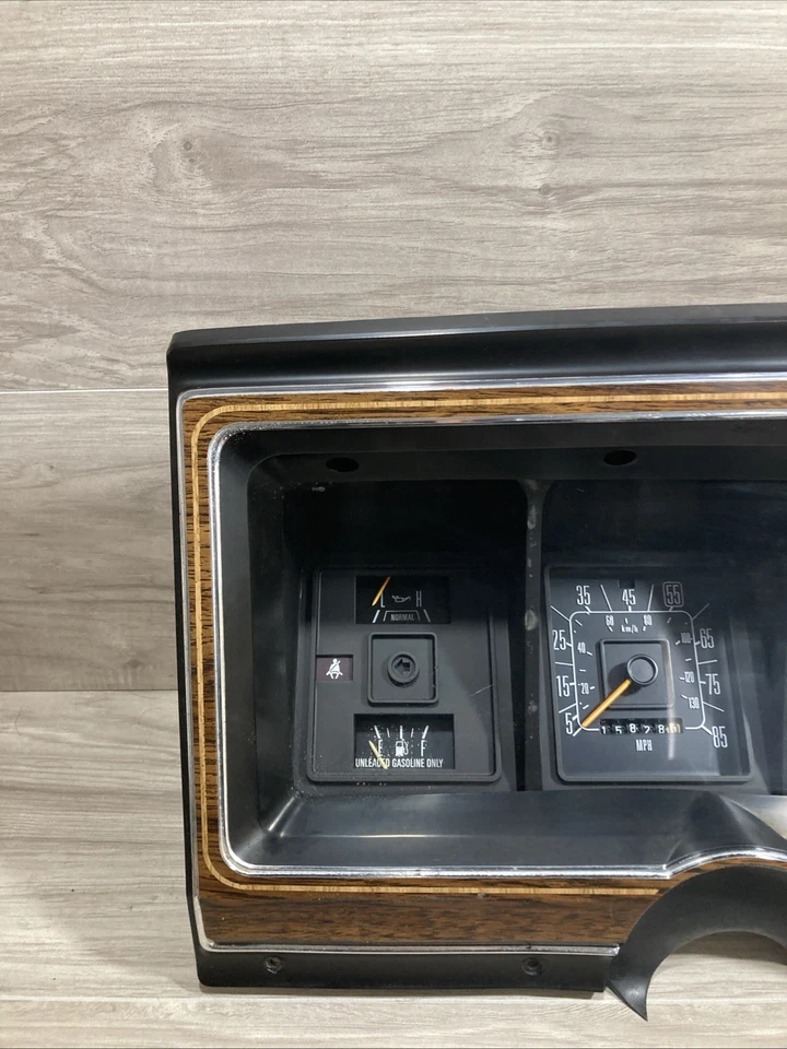 Cuadro de instrumentos diésel Ford Econoline Van E150 E250 E350 madera original Foto 2 de 4