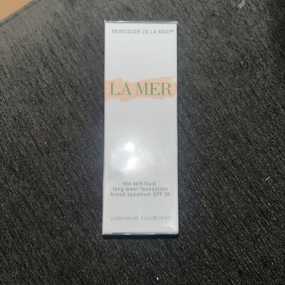 LA MER Soft Fluid Long Wear Foundation SPF 20  440 Amber  1 oz Sealed New