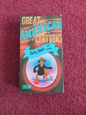 Great American Cartoons DAFFY DUCK and FRIENDS VHS Yankee Doodle COMMANDO etc