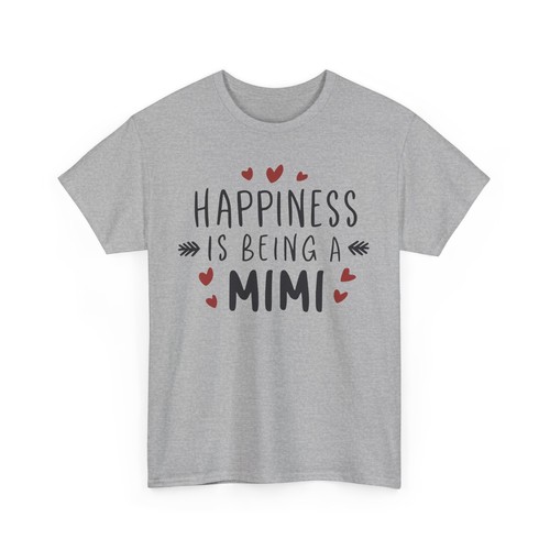 Happiness is Being a Mimi Mother's Day T-shirt - Cute Grandma Graphic Tee - Picture 30 of 53