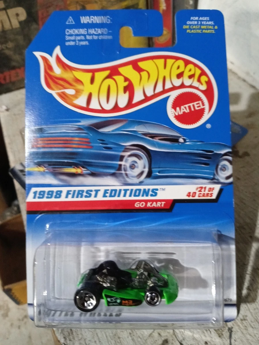 Hot Wheels 1998 First Editions 21 GO KART Collector 651 . eBay
