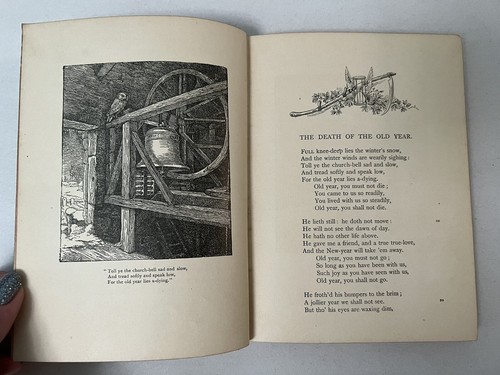 1886 The Young People's Tennyson Edited by William Rolfe Antique Book - Picture 9 of 19