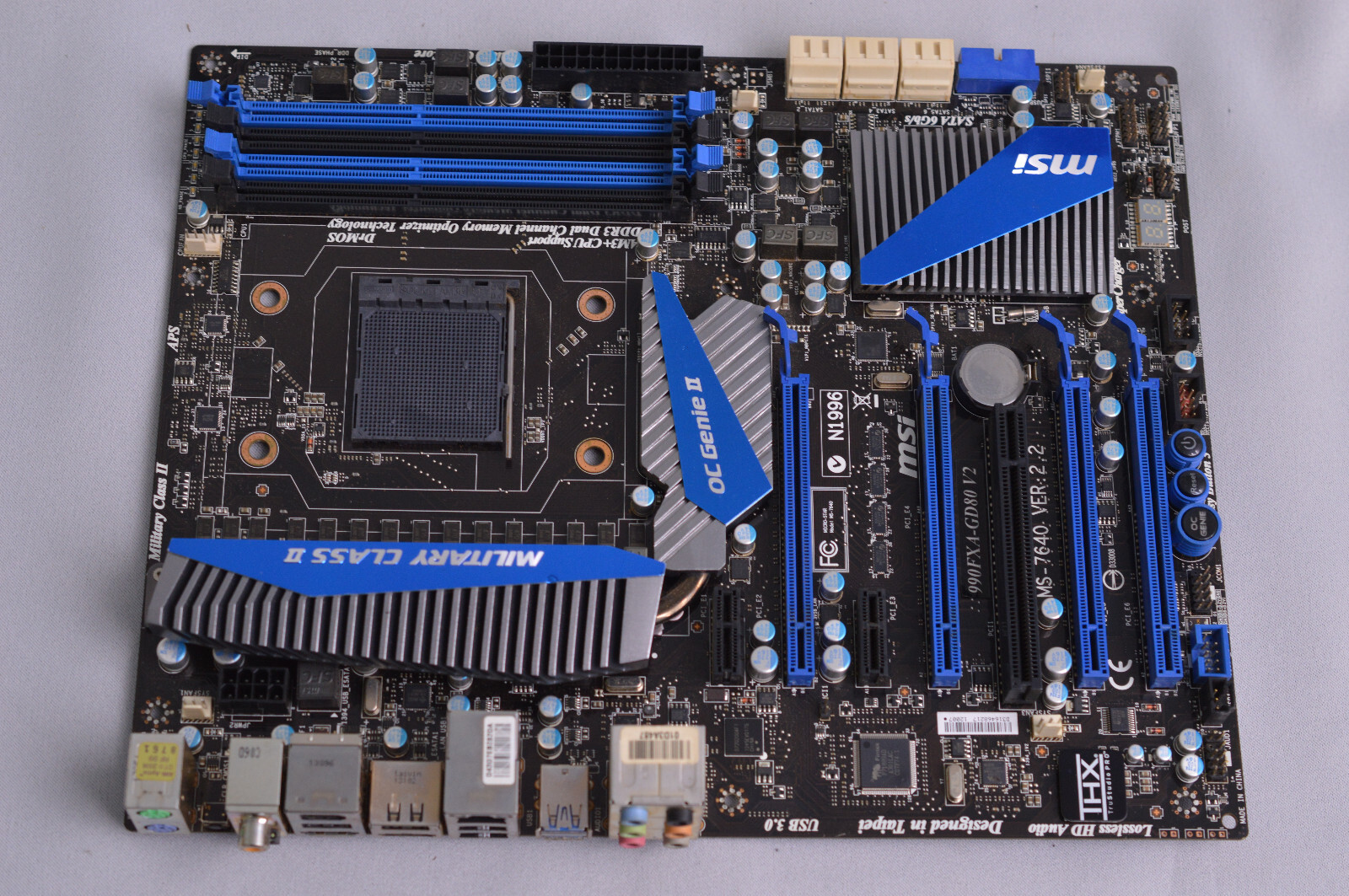 MSI 990FXAGD80 V2 Socket AM3+/AM3 DDR3 SATA III USB 3.0 ATX