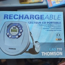 Thomson Lad 770 Rechargeable Lecteur Cd Portable