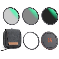 K&F Concept NANO-X 82mm Magnetic Lens Filter Kit(CPL+ND8+ND64+ Magnetic Ring/Cap