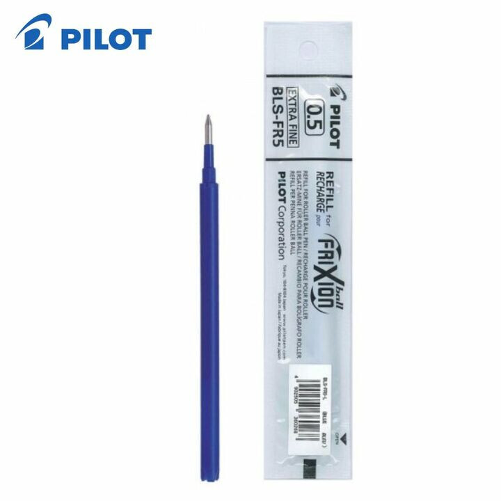 12 pcs PILOT FRIXION ERASABLE BALL POINT GEL PEN REFILL Blue