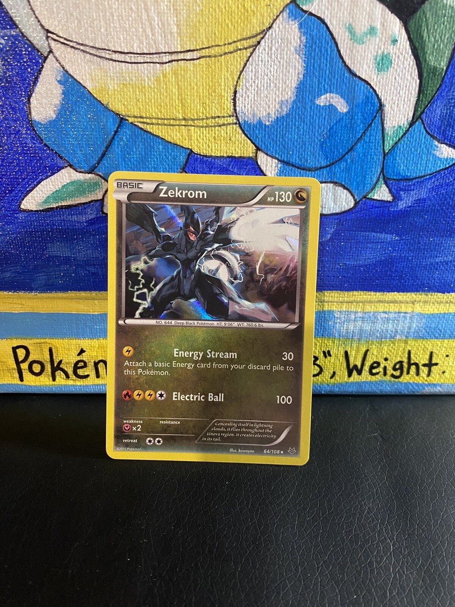 Pokemon Card - XY Roaring Skies 64/108 - ZEKROM (holo-foil) - NM/M | eBay Pokemon Card - XY Roaring Skies 64/108 - ZEKROM (holo-foil) - NM/M | eBay