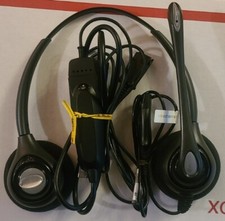 Plantronics AL8MEX-20162-KX-N Headset w/ DA40 Headset to USB Adapter