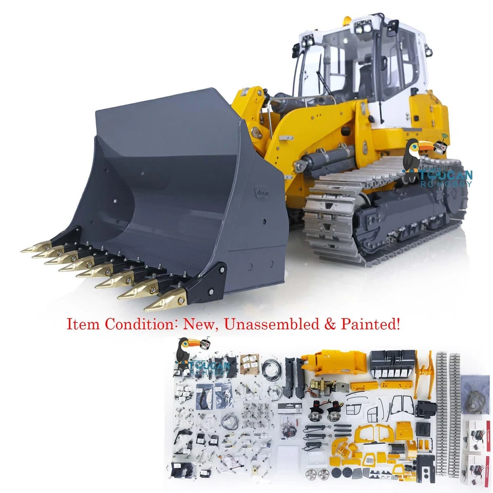 LESU Metal 1:14 RC Hydraulic Loader for 636 Remote Radio Control Vehicles Kit - Image 4 of 4