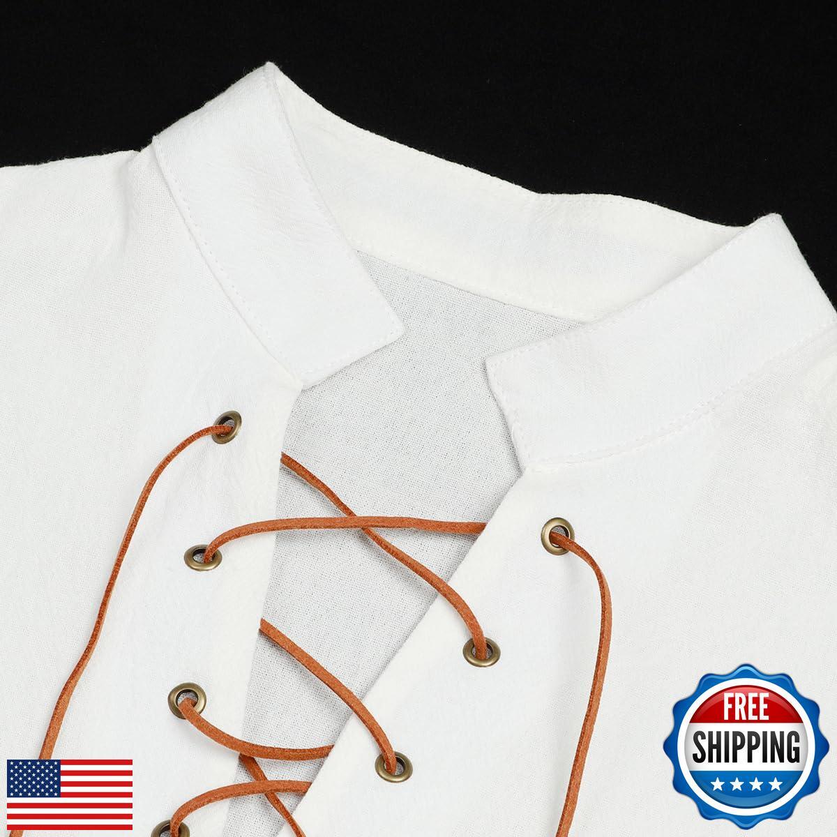 Haloumoning Costume Médiéval Pour Garçon - Tunique Templière De La